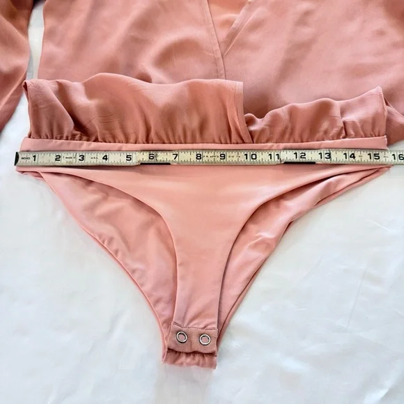 Silvia Tcherassi Hoshi Blouse Bodysuit Canyon Rose Small - Picture 13 of 16